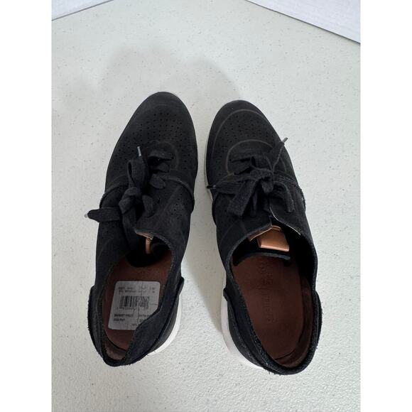 "GENTLE SOULS"‎ Kenneth Cole Black Raina Lite Jogger Leather Sneaker SZ 7.5 Gym - Picture 5 of 10